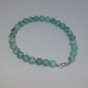 Turquoise authentic 925 silver bracelet